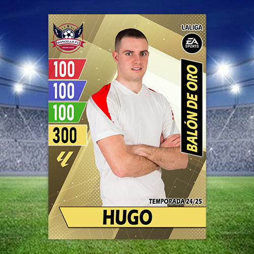 Cromo de Fútbol Personalizado