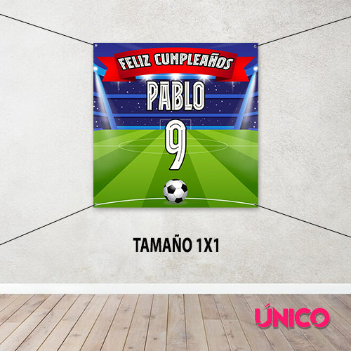Lona Photocall de Fútbol