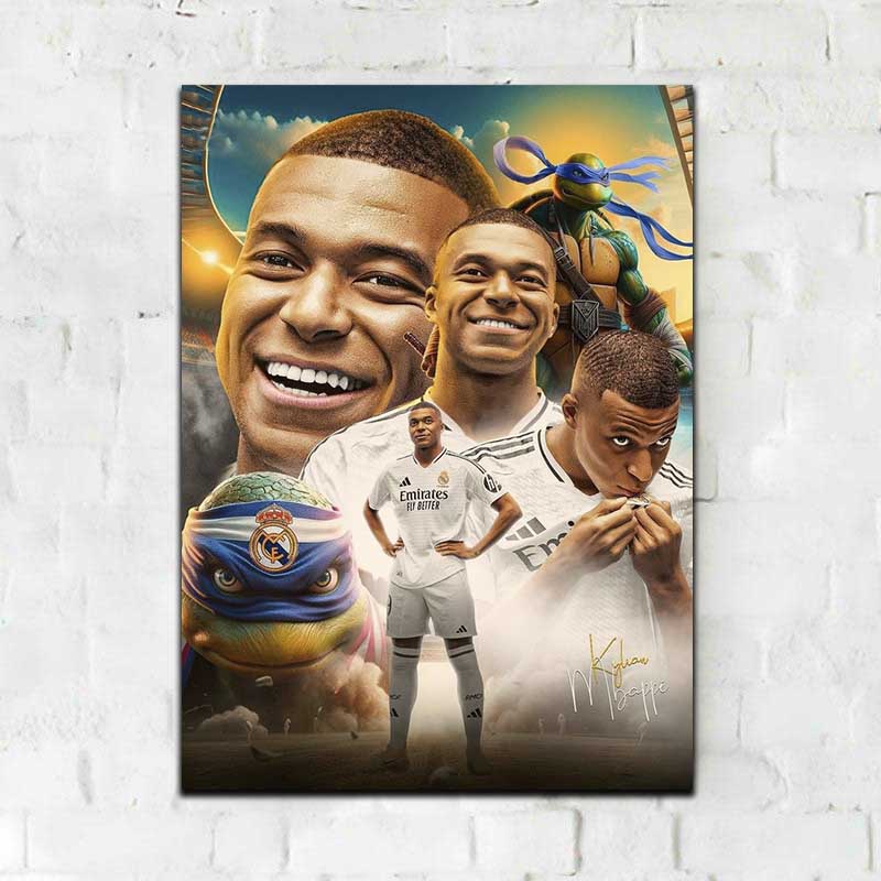 Poster de Mbappe