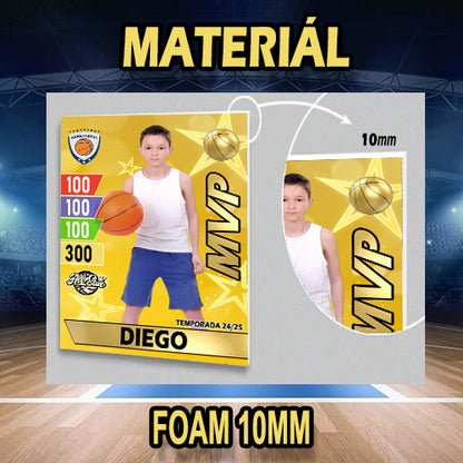 Cromo de Baloncesto Personalizado