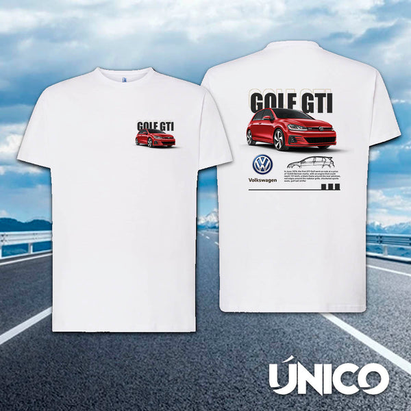 Camiseta Volkswagen Golf Gti Camiseta Golf GTI – Único Sports